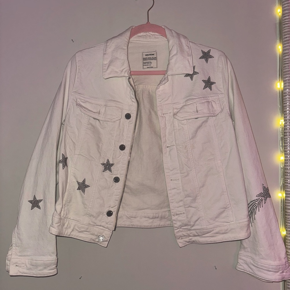 Denim star jacket